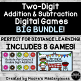 Two-Digit Addition & Subtraction Digital Games BIG Bundle