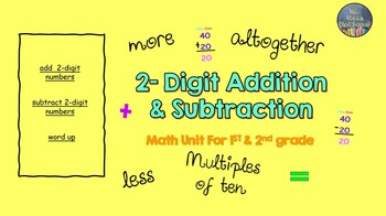Preview of Two Digit Addition & Subtraction Lessons