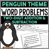 Two-Digit Addition & Subtraction Word Problems Winter Peng