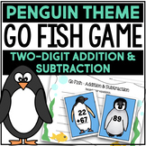 Two-Digit Addition & Subtraction within 100 Go Fish Matchi