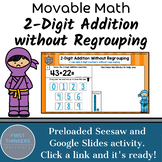 2 Digit Addition Without Regrouping Digital Math Game for 