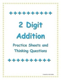 Two Digit Addition Worksheet Pack