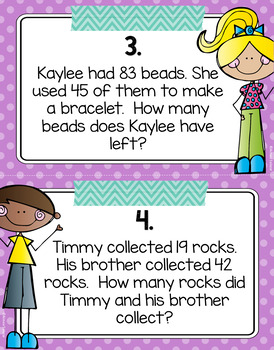 Two Digit Addition and Subtraction Activities | TpT