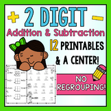 Two Digit Addition and Subtraction-No Regrouping