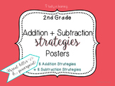 Two Digit Addition and Subtraction Strategies Pack