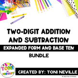 Two-Digit Addition and Subtraction (two strategies) BUNDLE