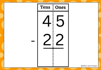 Two Digit Addition and Subtraction with NO regrouping |Taskcards ...