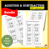 Two Digit Addition and Subtraction with regrouping | Adapt