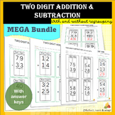 Two Digit Addition and Subtraction with & without regroupi