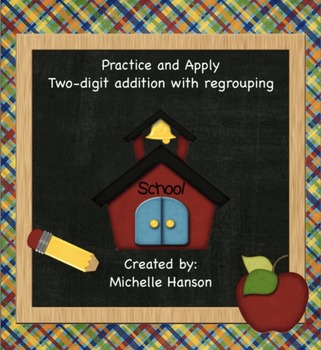 Preview of Two Digit Addition with Regrouping Interactive Lesson