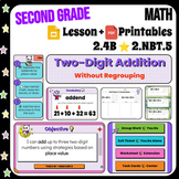 Two-Digit Addition (without regrouping) ✨ Lesson + Printab