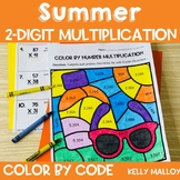 4th 5th Grade Coloring Pages Two-Digit Multiplication Summ