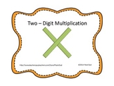 Two Digit Multiplication Task Cards