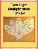 Two Digit Multiplication Turkey