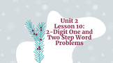 Two-Digit One and Two Step Word Problems