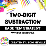 Two-Digit Subtraction: Base Ten Strategy (No Regrouping)