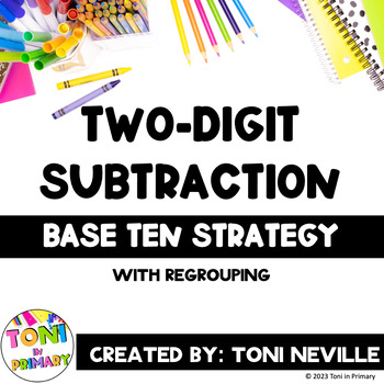 Preview of Two-Digit Subtraction: Base Ten Strategy (with Regrouping)