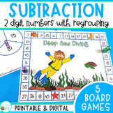 2 Digit Subtraction with Regrouping - Double Digit Subtrac