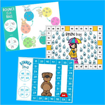 subtraction digit regrouping games teaching