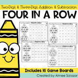 Two-Digit & Three-Digit Addition & Subtraction Four in a Row