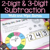 2-Digit Subtraction & 3-Digit Subtraction Games
