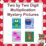 Two Digit by Two Digit Multiplication Puzzle Worksheets