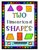 Two Dimensional Shapes- Posters & Reader