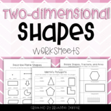 Two-Dimensional Shapes Worksheets