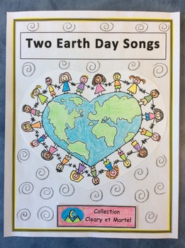 Preview of Two Earth Day Songs - Earth Day Activities and Songs - Distance Learning