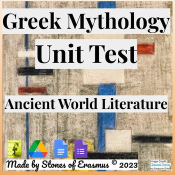 Preview of Two Free Mythology Tests: Test Prep Resources for Grades 8-10 ELA