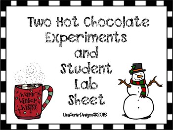 Preview of STEM - Two Hot Chocolate Experiments