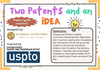 Preview of Two Patents and an Idea: Kid Inventors