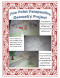 Two Point Perspective Geometry Project