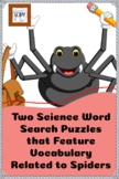 Two Science Word Search Puzzles that Feature Vocabulary Re