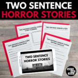 Two Sentence Horror Stories - Secondary Creative Writing Activity