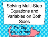 *Two Sets, Scavenger Hunt* Solve Multi-Step Equations with