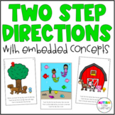 Two Step Directions with Embedded Concepts