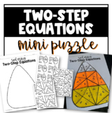 Two Step Equations - 7th Grade Math Halloween Activity