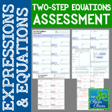 Solving Two-Step Equations Assessment