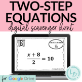 Two-Step Equations Digital Scavenger Hunt