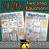 Two Step Equations Doodle Notes