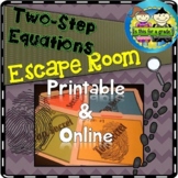 Two Step Equations Escape Room Activity