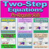 Two Step Equations & Pre-Requisite Skills - Learning Stati