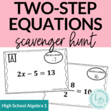 Two-Step Equations Scavenger Hunt