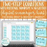 Two-Step Equations With Rational Numbers and Negatives DIG