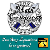 Two Step Equations (no negatives)- Conquest Game