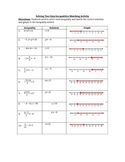 Two-Step Inequalities Matching Activity