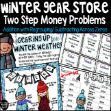 Two Step Money Word Problems with Addition and Subtraction