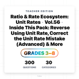 Two Step Speed Problems Unit Rate Two Step Speed - Ratio Math Activities