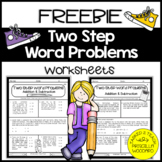 Two Step Word Problems Addition and Subtraction Worksheets